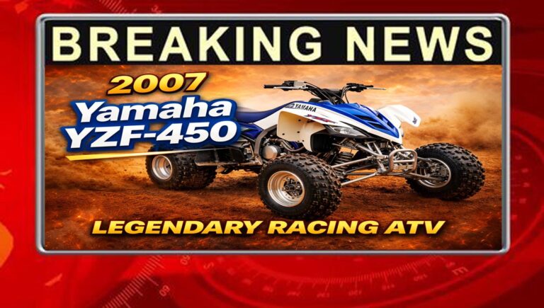2007 Yamaha YZF-450 ATV Review: Power, Performance & Legacy Yamaha YZF-450 (2007): A Race-Built ATV That Defined an Era 2007 Yamaha YZF-450: Legendary Performance ATV Explained Why the 2007 Yamaha YZF-450 Remains a Top Racing ATV Yamaha YZF-450 2007 Review: Engine, Chassis & Racing DNA